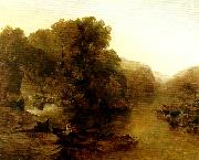 thomas creswick a summer's afternoon oil painting